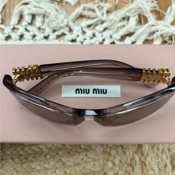 Miu Miu MU14ZS Violet Sunglasses